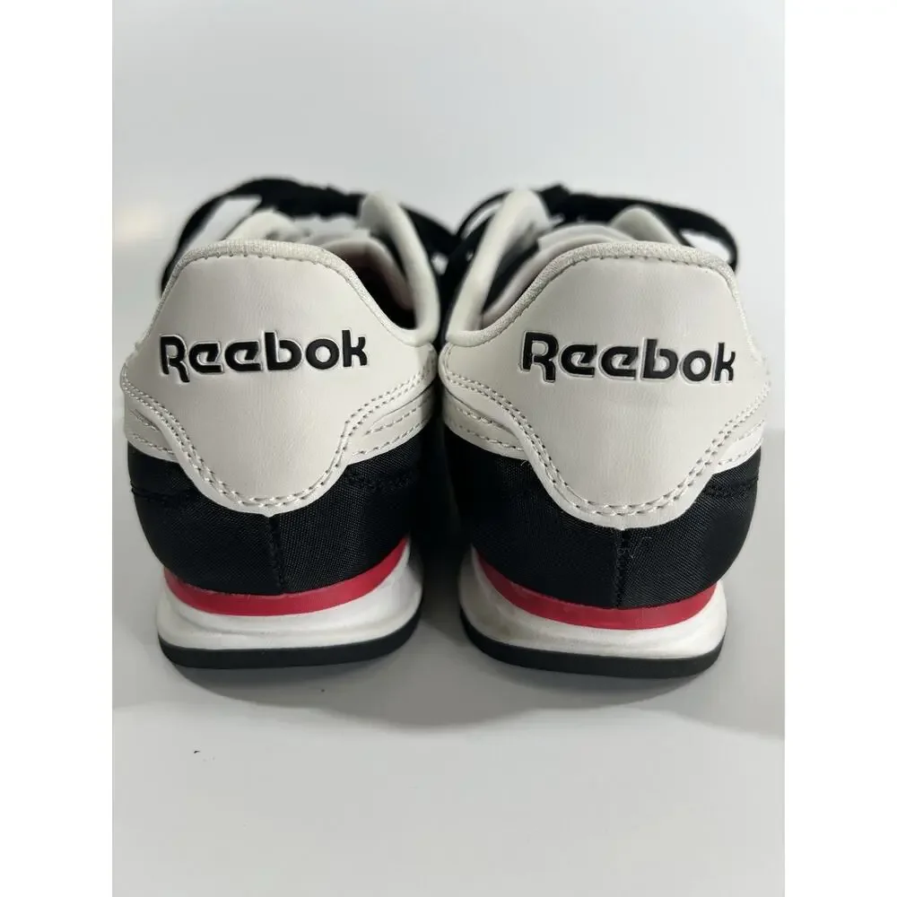 Reebok World 70 30309WBCC Black White Red Running Shoe Sneaker Size 8